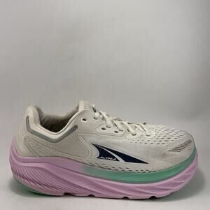 Altra Via Olympus Running Shoes Womens Size 10.5 White Pink/Orchard Athletic